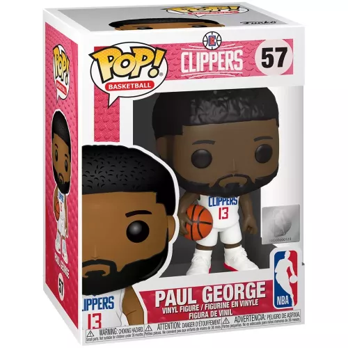 Funko Pop! Paul George #57 Los Angeles Clippers Basketball Box