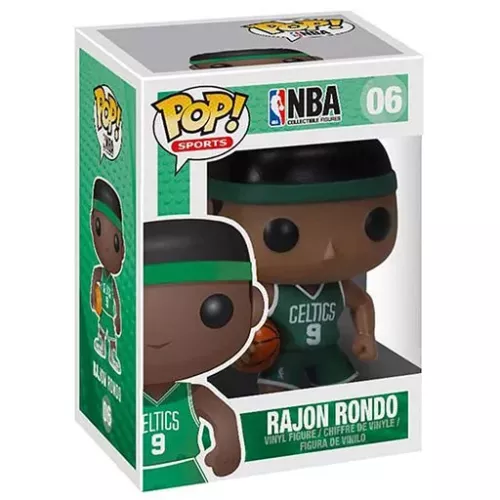 Funko Pop! Rajon Rondo #06 Boston Celtics Basketball Box