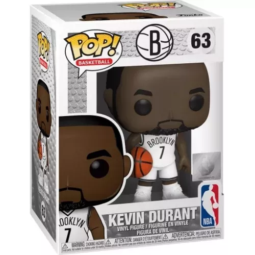 Funko Pop! Kevin Durant #63 Brooklyn Nets Basketball Box