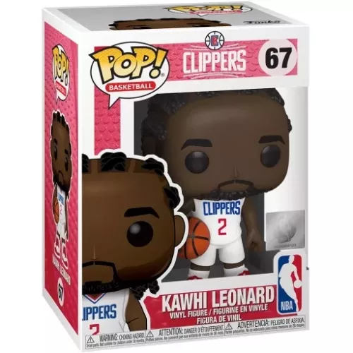 Funko Pop! Kawhi Leonard #67 Los Angeles Clippers Basketball Box