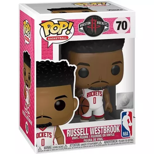 Funko Pop! Russell Westbrook #70 Houston Rockets Basketball Box