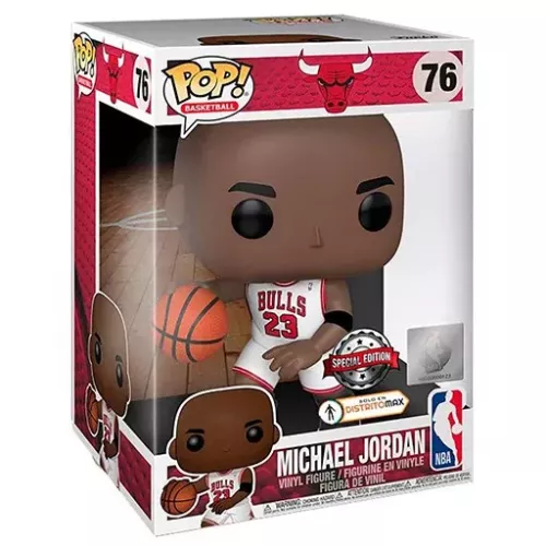 Funko Pop! Michael Jordan #76 White Home Jersey 10 Inch Box