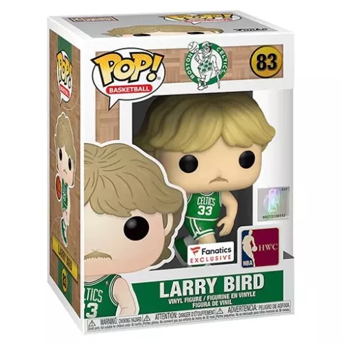 Funko Pop! Larry Bird #83 Hardwood Classics Boston Celtics Box