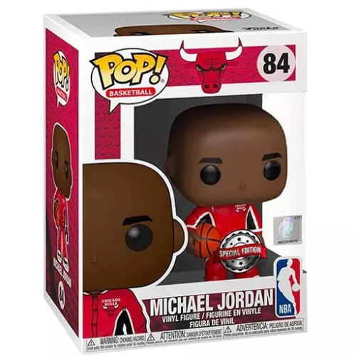 Funko Pop! Michael Jordan #84 Warm Up Chicago Bulls Box