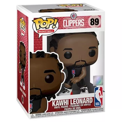 Funko Pop! Kawhi Leonard #89 Los Angeles Clippers Basketball Box