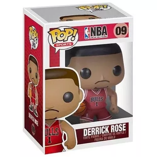 Funko Pop! Derrick Rose #09 Chicago Bulls Basketball Box