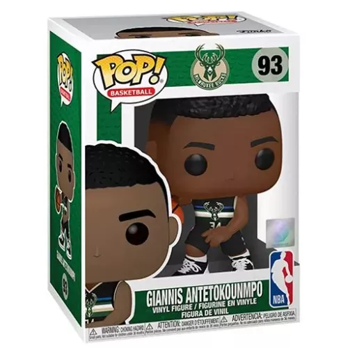 Funko Pop! Giannis Antetokounmpo #93 Milwaukee Bucks Box