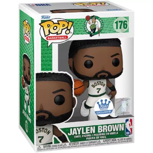 Funko Pop! Jaylen Brown #176 White Jersey Boston Celtics Box