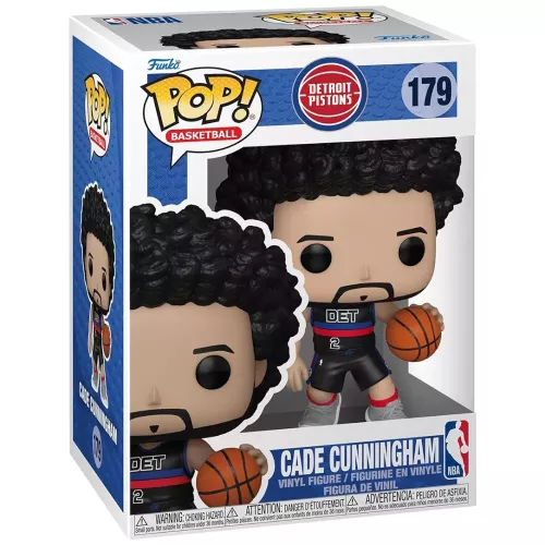 Funko Pop! Cade Cunningham #179 Detroit Pistons Basketball Box