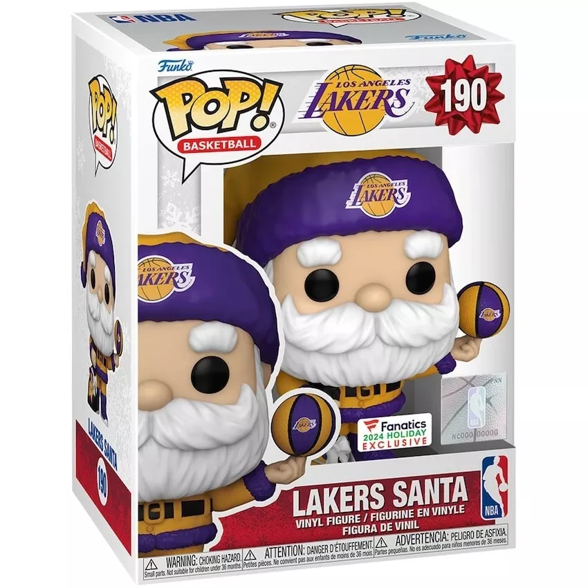 Lakers Santa Box
