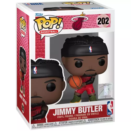 Funko Pop! Jimmy Butler #202 2024 City Edition Uniform Box