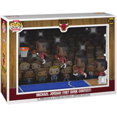 Funko Pop! Michael Jordan (1987 Dunk Contest) #209 Box