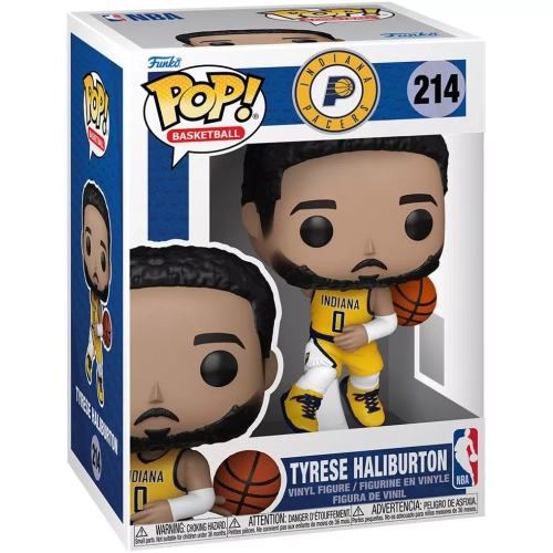 Funko Pop! Tyrese Haliburton #214 Indiana Pacers Basketball Box