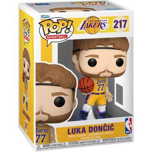 Funko Pop! Luka Dončić #217 Los Angeles Lakers Basketball Box