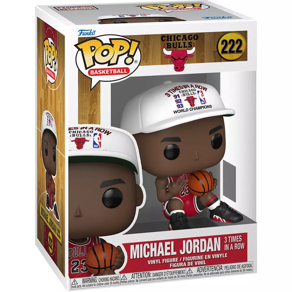 Michael Jordan 3 Times in a Row Box