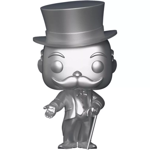 Funko Pop! Mr. Monopoly #01 Silver Board Games Vinyl Figure
