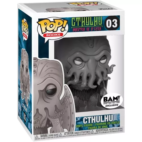 Funko Pop! Cthulhu #03 Black and White Cthulhu Master of R'lyeh Box
