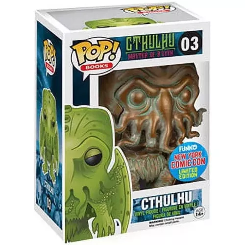 Funko Pop! Cthulhu #03 Patina Cthulhu Master of R'lyeh Box