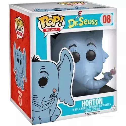 Funko Pop! Horton #08 6 Inch Dr. Seuss Books Vinyl Figure Box