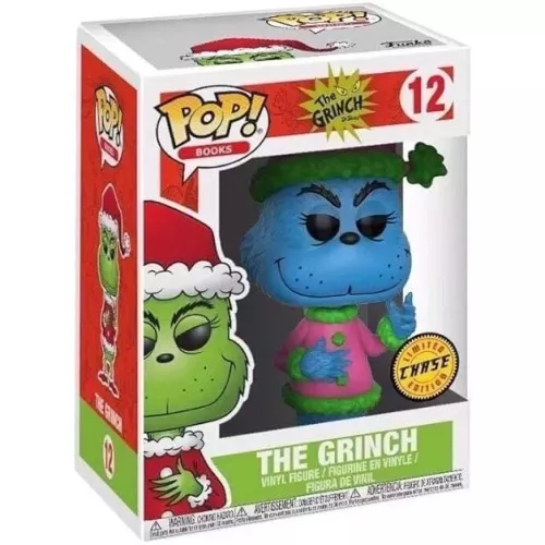 Funko Pop! The Grinch #12 Blue Chase The Grinch Dr. Seuss Box