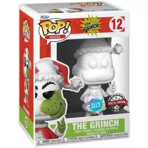 Funko Pop! The Grinch #12 D.I.Y. The Grinch Dr. Seuss Box