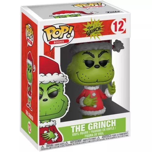 Funko Pop! The Grinch #12 The Grinch Dr. Seuss Books Box