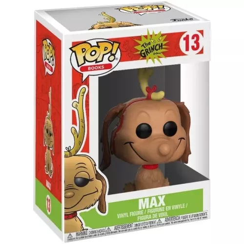 Funko Pop! Max #13 The Grinch Dr. Seuss Books Vinyl Figure Box