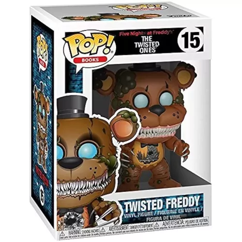Funko Pop! Twisted Freddy #15 Five Nights at Freddy's The Twisted Ones Box