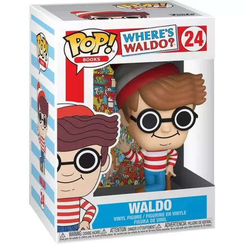 Funko Pop! Waldo #24 Where's Waldo? Books Vinyl Figure Box