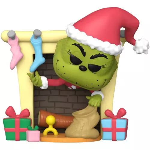 Funko Pop! Grinch with Bag #35 Dr. Seuss How the Grinch Stole Christmas!