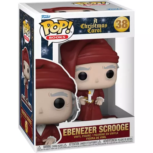 Funko Pop! Ebenezer Scrooge #38 A Christmas Carol Books Box
