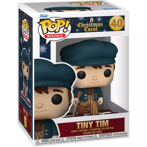 Funko Pop! Tiny Tim #40 A Christmas Carol Books Vinyl Figure Box