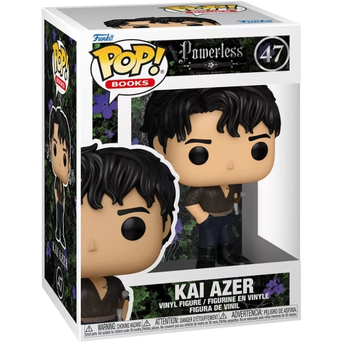 Funko Pop! Kai Azer #47 Powerless Lauren Roberts Books Box