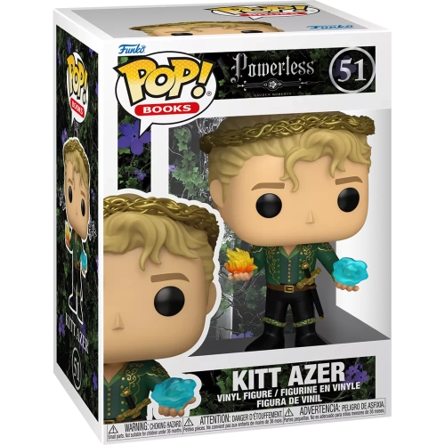 Funko Pop! Kitt Azer #51 Powerless Lauren Roberts Books Box
