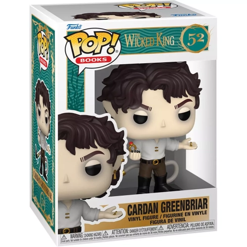 Funko Pop! Cardan Greenbriar #52 The Wicked King Books Box