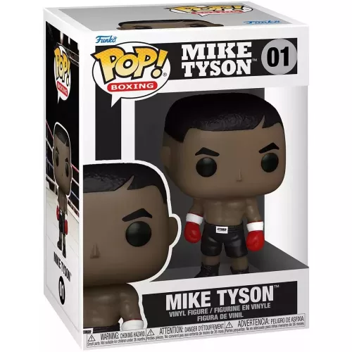 Funko Pop! Mike Tyson #01 Boxing Vinyl Figure Box
