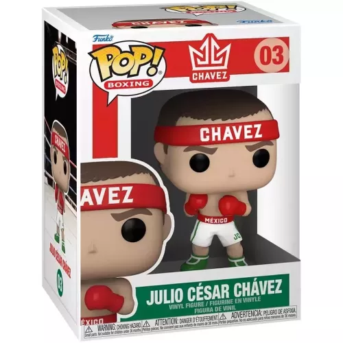 Funko Pop! Julio César Chávez #03 Chavez Boxing Vinyl Figure Box