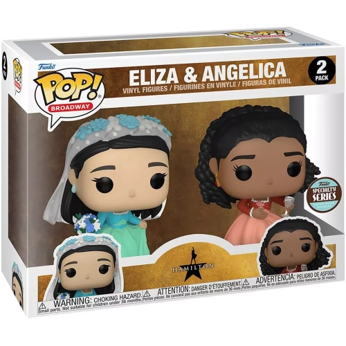 Funko Pop! Eliza 2 Pack Hamilton Broadway Vinyl Figure Box