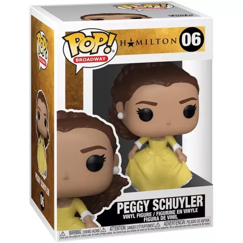 Funko Pop! Peggy Schuyler #06 Hamilton Broadway Vinyl Figure Box
