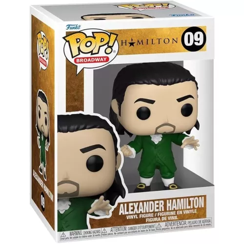Funko Pop! Alexander Hamilton #09 Broadway Vinyl Figure Box