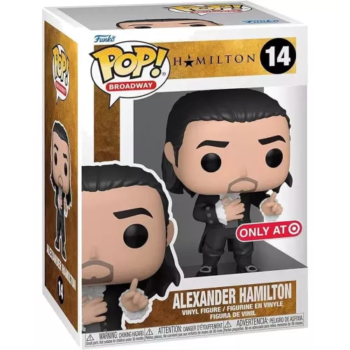 Funko Pop! Alexander Hamilton #14 Broadway Vinyl Figure Box