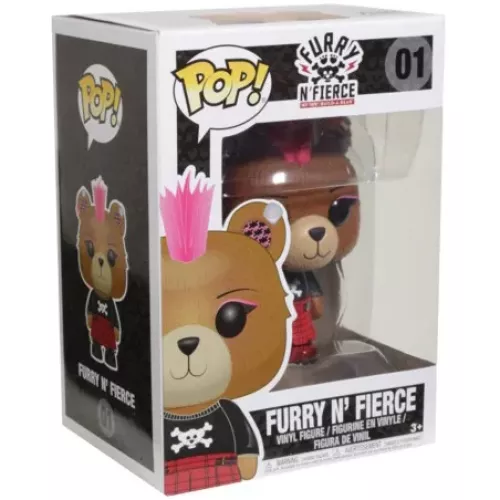 Funko Pop! Furry N' Fierce #01 Build a Bear Vinyl Figure Box