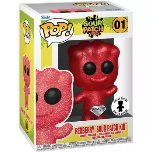 Funko Pop! Redberry Sour Patch Kid #01 Diamond Collection Box