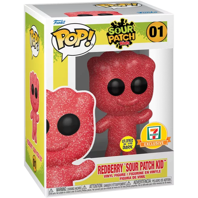 Redberry Sour Patch Kid Box