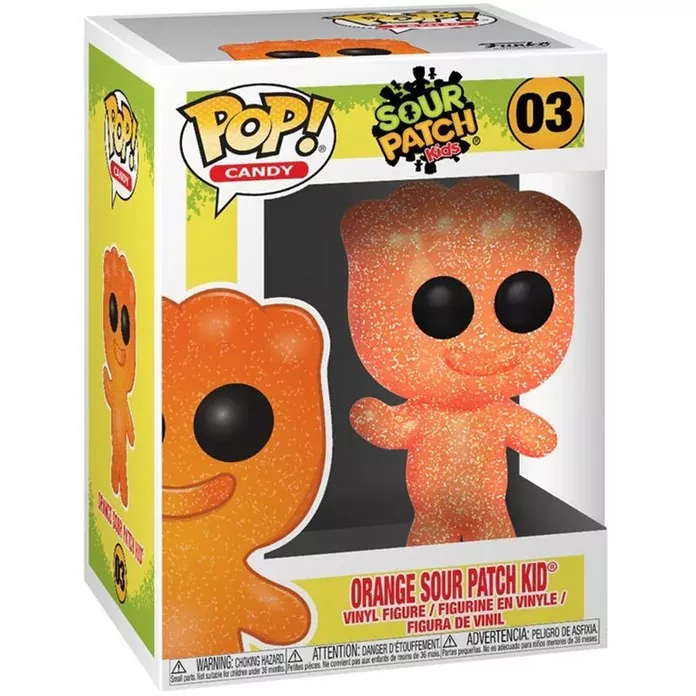 Orange Sour Patch Kid Box