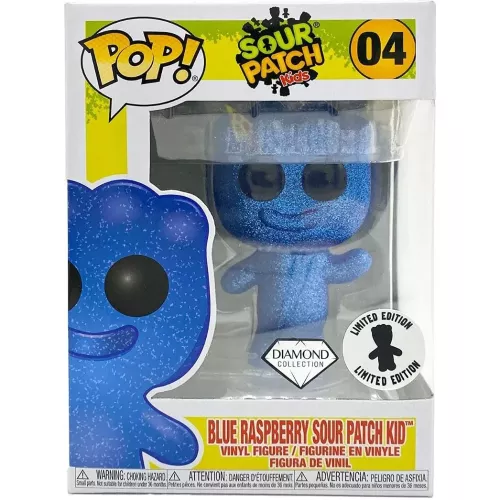 Funko Pop! Blue Raspberry Sour Patch Kid #04 Diamond Collection Box