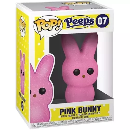 Funko Pop! Pink Bunny #07 Peeps Brand Candy Vinyl Figure Box