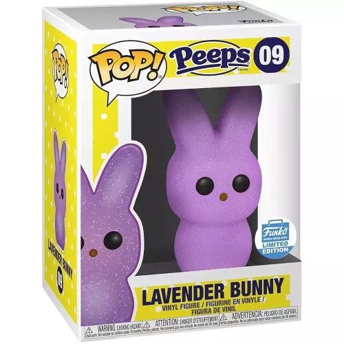 Funko Pop! Lavender Bunny #09 Peeps Brand Candy Vinyl Figure Box
