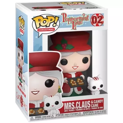 Funko Pop! Mrs.Claus & Candy Cane #02 Peppermint Lane Box