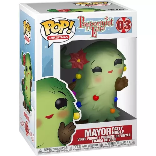 Funko Pop! Mayor Patty Noble #03 Peppermint Lane Christmas Box
